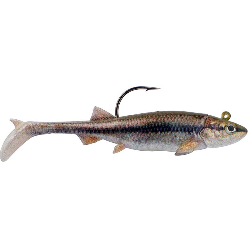 Berkley PowerBait Minnotator Pre-Rigged Swimbait – 2.5 Inch Firetiger 2.5 inch – 1/8 oz – 2 pack