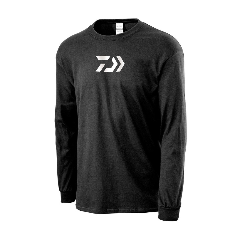Daiwa D-Vec Long Sleeve T-Shirt White w/ Gray Camo Rear Logo 2XL