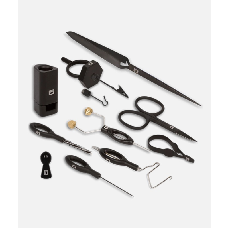 Loon Outdoors Complete Fly Tying Tool Kit – Black