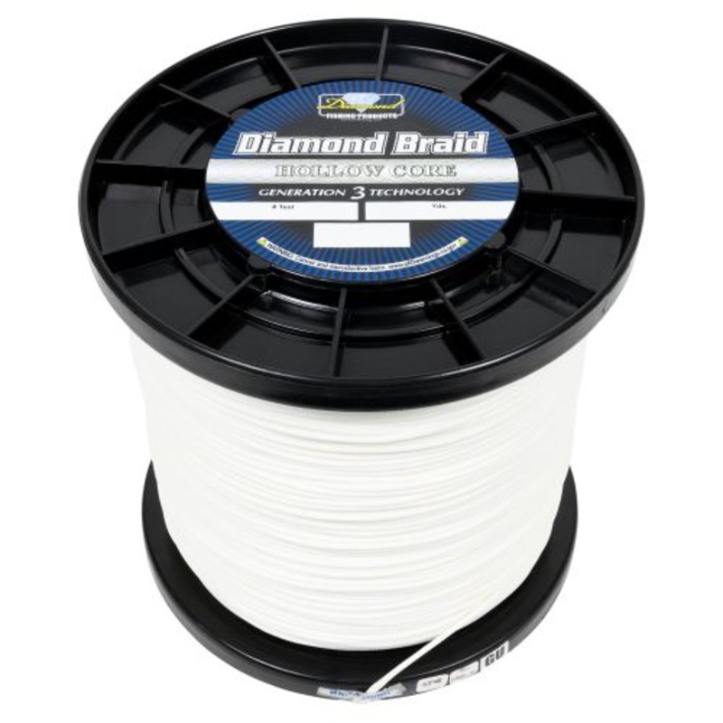 Momoi Diamond G3 16X Hollow Core Braid White 60lb / 600yd