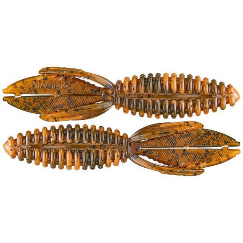 NetBait B Bug BaitFuel Infused Creature Bait 4.3″ (8 Pk) Alabama Swirl