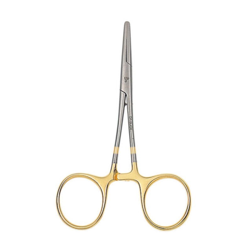Dr. Slick Standard Clamp Gold Loops 6 Inches Straight