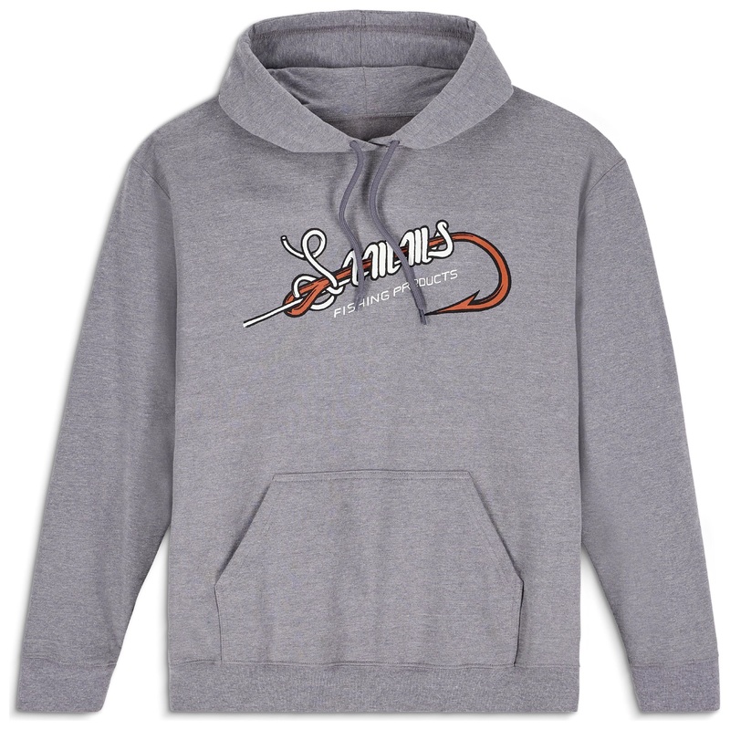 Simms Unisex Hook and Loop Hoody Grey Heather XS