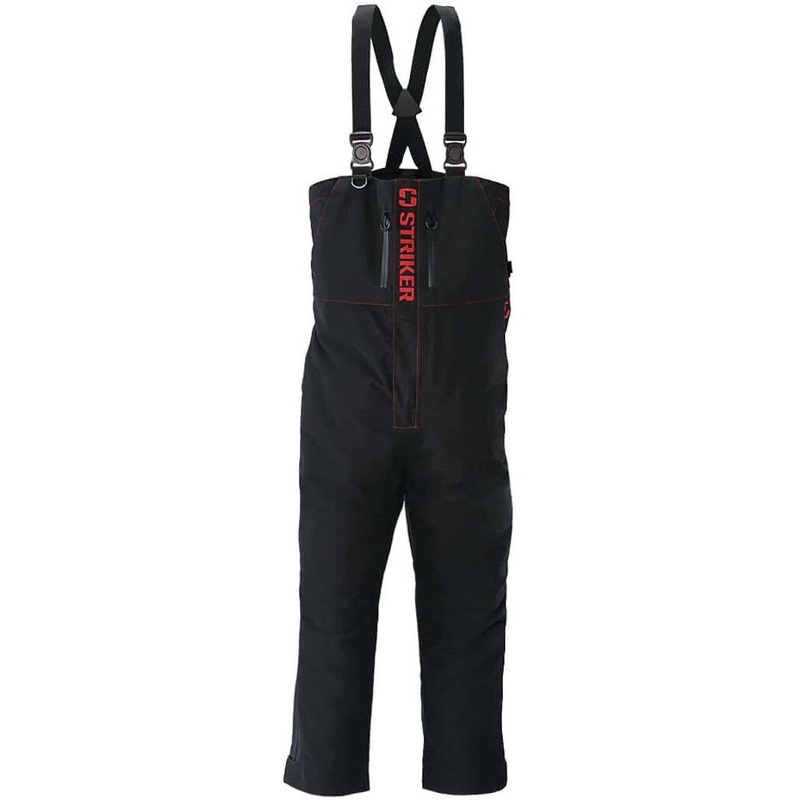 Striker Denali Insulated Rain Bib Black Small