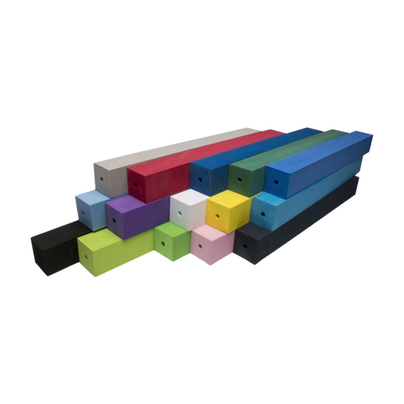American Tackle EVA Foam Blocks – 18″ Long – .375″ ID Black