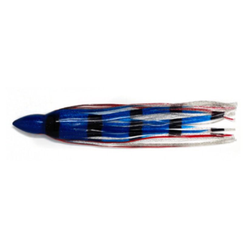 Blood Mackerel Octopus Lure Skirt 8.5″