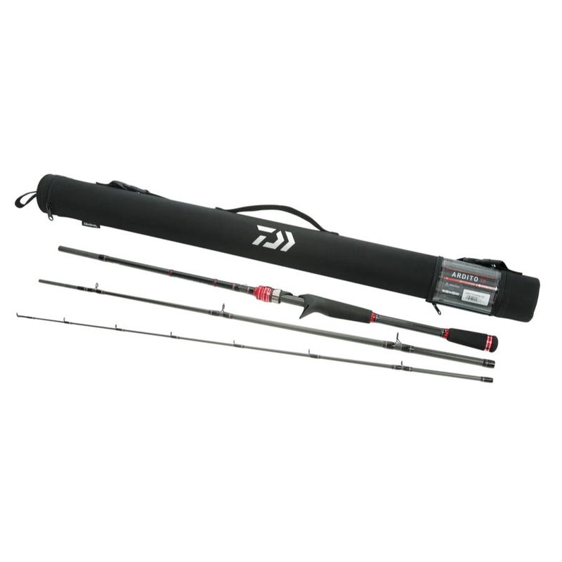 DAIWA ARDITO MULTI-PIECE TRAVEL SPINNING ROD WITH CASE ARDT703MHFS-TR 7′ 8-17LB