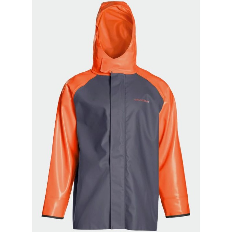 Grundens Hauler Jacket Orange/Grey S