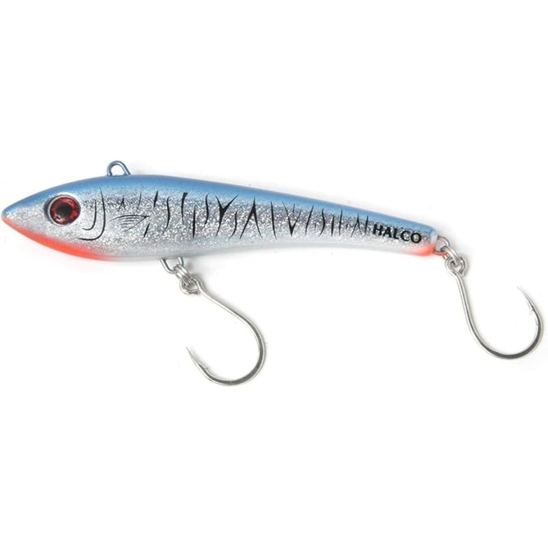 Halco MAX 220 Bibless Minnow #H57 Baitfish, 8 2/3″, 6