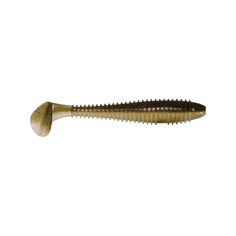 Keitech Swing Impact Fat Swimbait 3.8″ 3.8″ – 6pk Arkansas Shiner