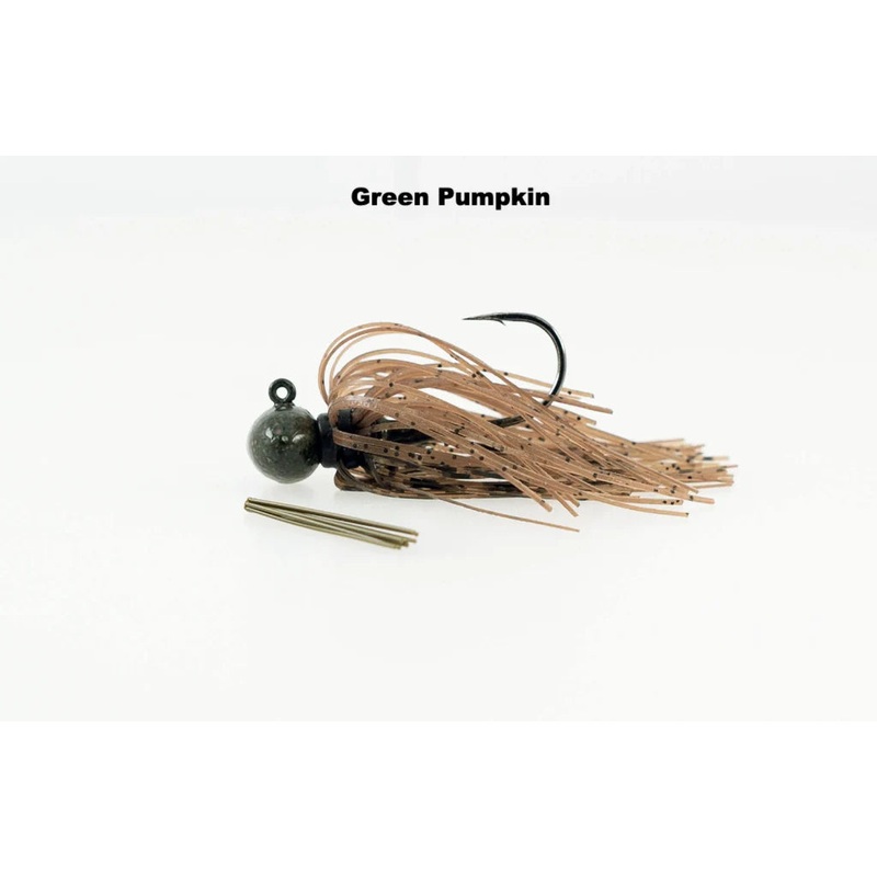 MISSILE JIGS IKE’S MICRO FOOTBALL JIG Dill Pickle 1/4
