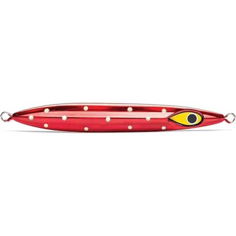 Mustad Rip Roller Slow Fall Jig, Lumo Polkadot, 300g