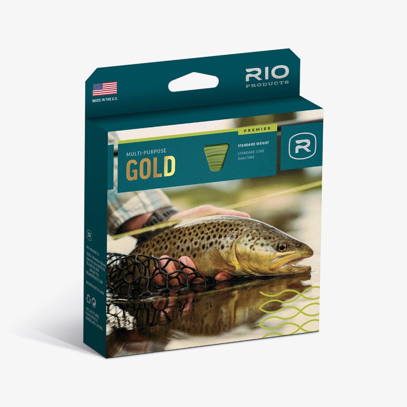 Rio – Premier – Gold – Fly Line Moss/Gold 5wt