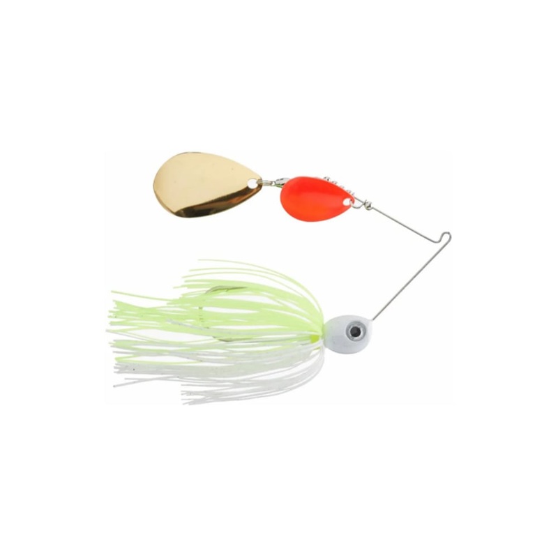 Accent Jacob Wheeler Spring Ding Spinnerbait Chartreuse & White 3/8 oz.