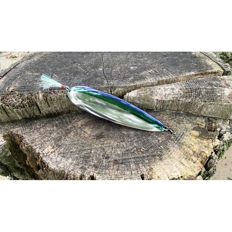 Nichols Ben Parker Magnum Flutter Spoon 8″ Goldleaf