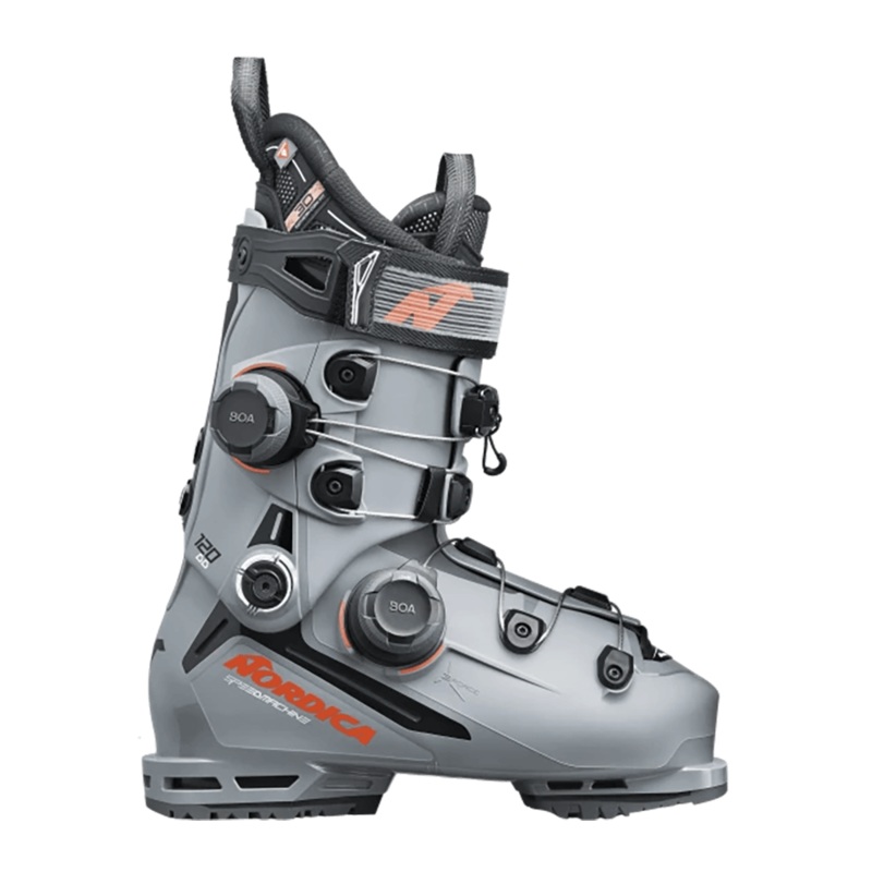 NORDICA SPEEDMACHINE 3 120 BOA DD SKI BOOTS GRY/BLK/RED 25.5