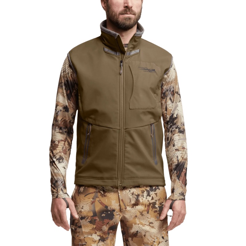 Sitka M’s Dakota Vest – Solid Color Coyote M