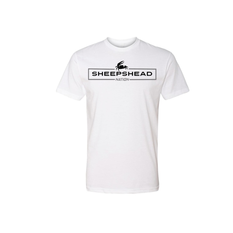 Fiddler Crab Logo T-shirt | Sheepshead Nation S White