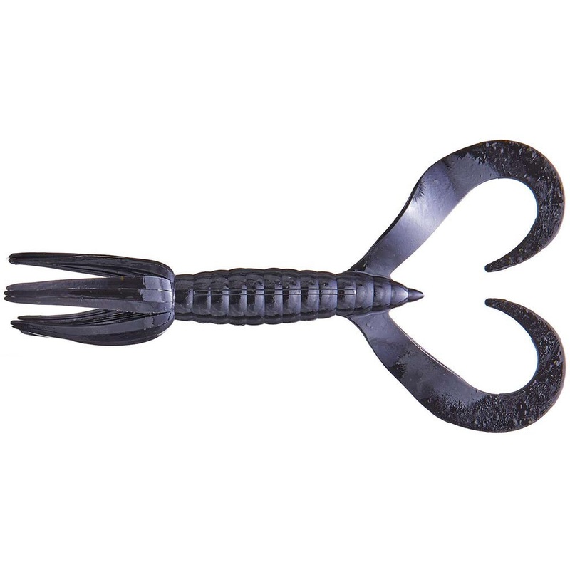 Keitech Little Spider 2 inch Soft Plastic Black