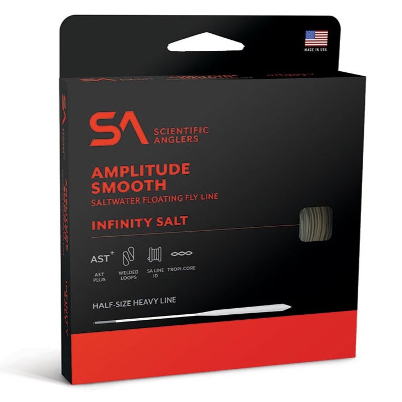 Scientific Anglers Amplitude Smooth Infinity Salt Fly Line WF-7