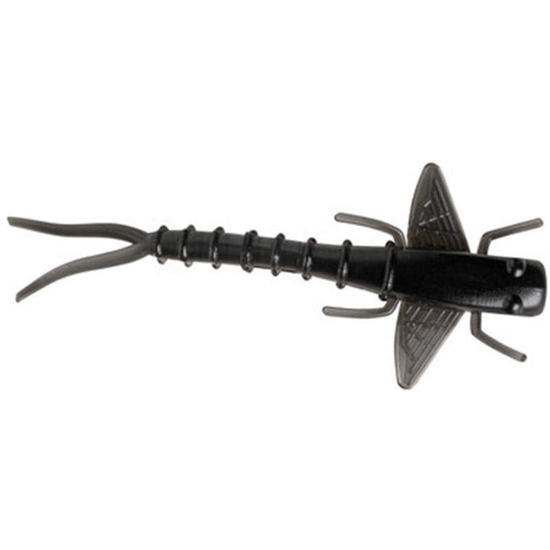 Bobby Garland Itty Bit Mayfly – 1.25 Inch Black Night 1.25 inch – 20 pack