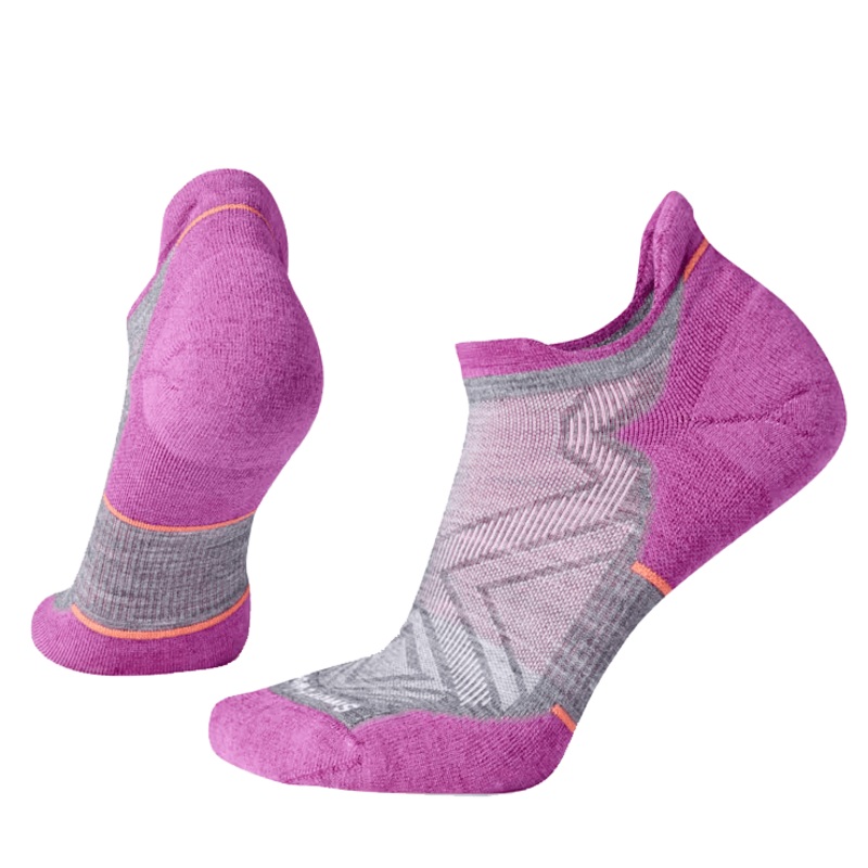 SMARTWOOL WOMEN’S RUN TARGETED CUSHION LOW ANKLE – MEDIUM GRAY MEDIUM GRAY SM