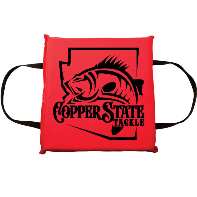 COPPERSTATE TACKLE THROWABLE FOAM CUSHION Red