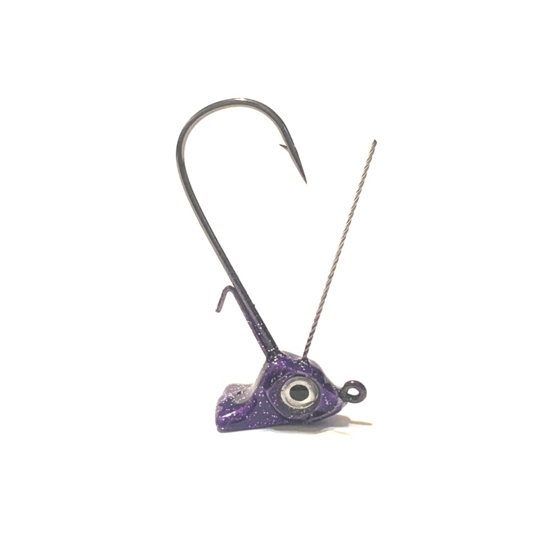 Purple Haze Ned Rig Stand Up Jig head 3pk 1/8oz
