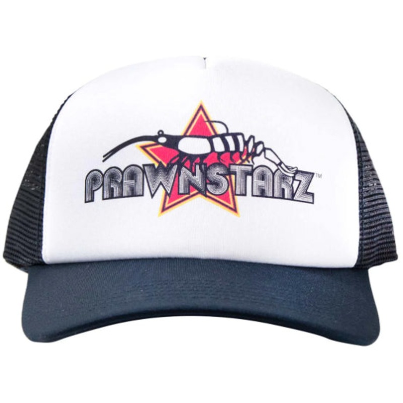 Z-Man Prawnstarz Foamie Hatz – White/Navy White/Navy