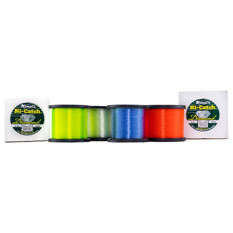 Momoi Hi-Catch Diamond Monofilament Line 1000 yd Blue 30lb