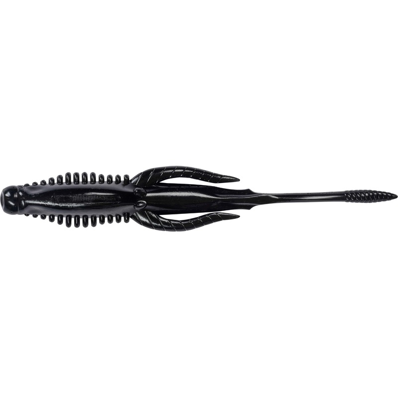 Nories 4.5 Inch Hulabug Bladed Jig Trailer – 5 Pack Albino Pearl