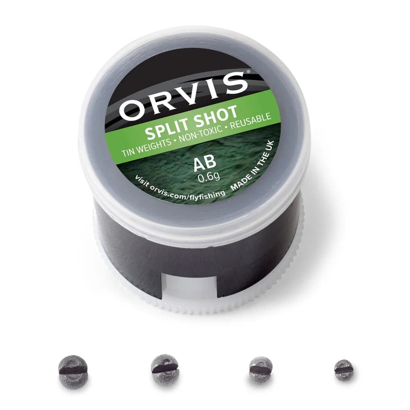 Orvis – Split Shot – AB – 0.6g AB – 0.6g