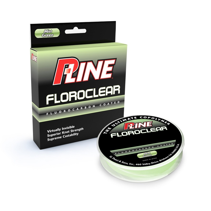 P-LINE FLOROCLEAR Mist Green 4 lb