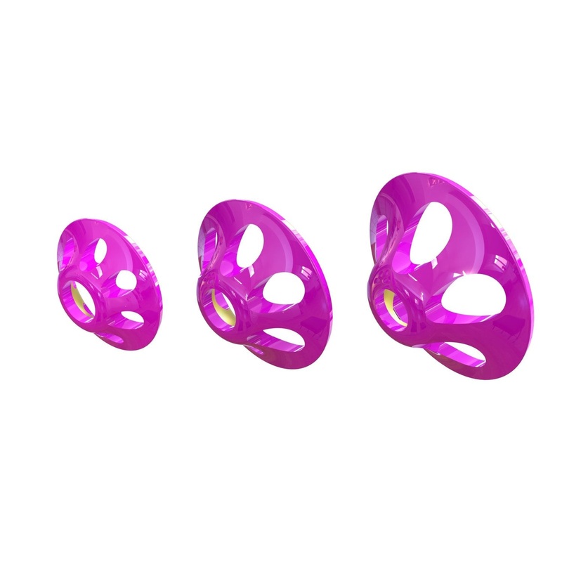 Pro Sportfisher Ultra Sonic Discs Small (7mm) Black
