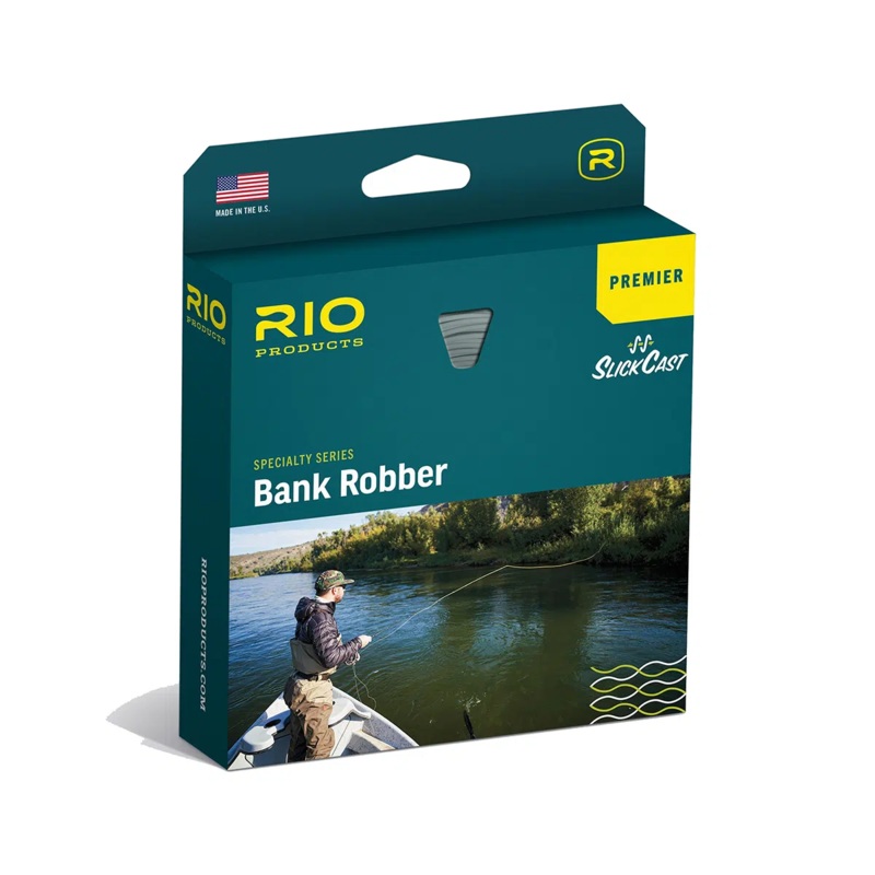 Rio Premier Bank Robber Fly Line Tan / Lt Green / Tan WF5F