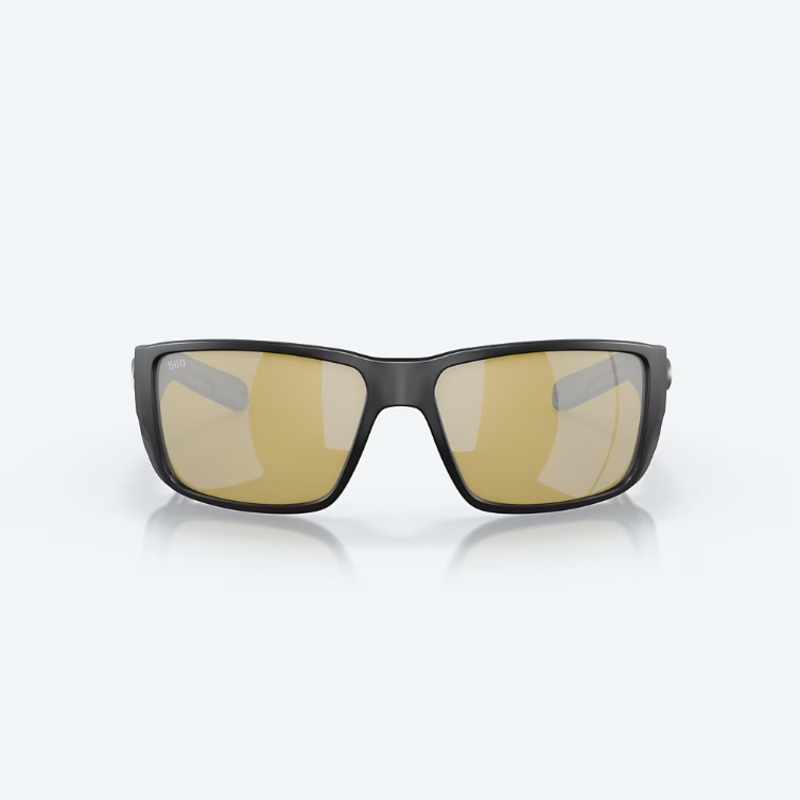 Costa Blackfin Pro Polarized Sunglasses Tigershark Green Mirror 580G