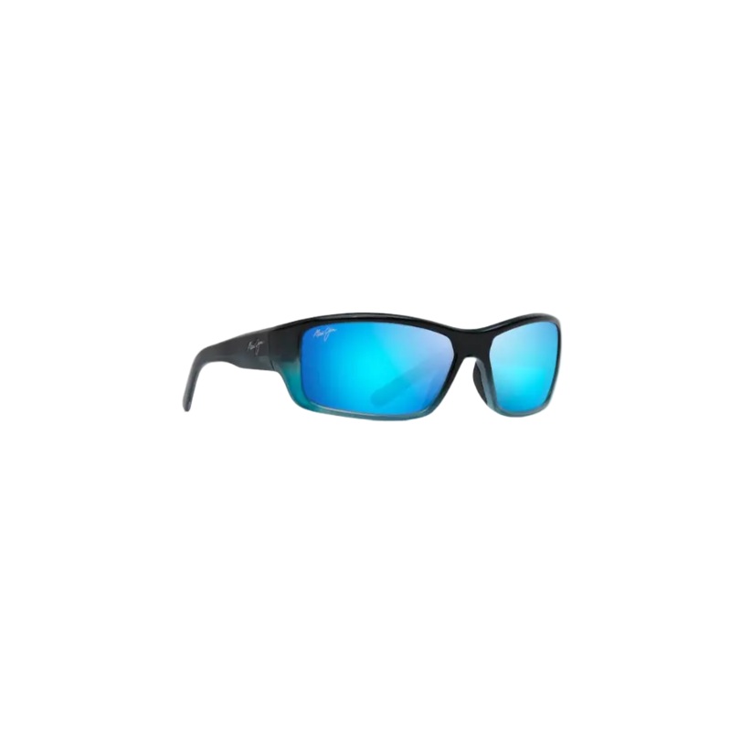 MAUI JIM BARRIER REEF POLARIZED SUNGLASSES BLUE W/ TURQUOISE BLUE HAWAII