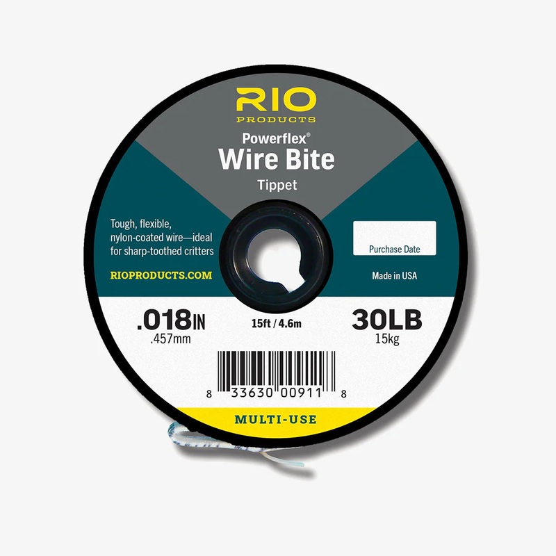 Rio Powerflex Wire Bite Tippet – Fly Fishing 20LB