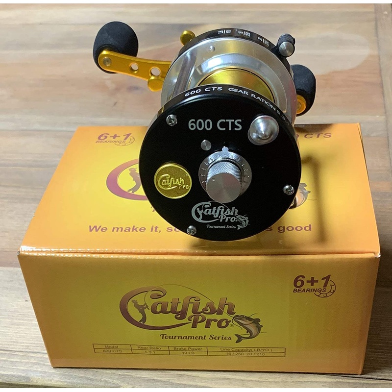 CATFISH PRO TOURNAMENT SERIES BAITCASTER REEL 5:3:1 Right Handed