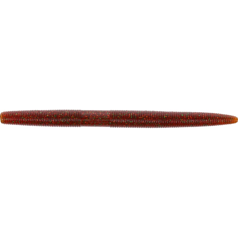 Gary Yamamoto 6 Inch Senko Soft Plastic Stick Bait – 5 Pack Chartreuse Black Flake