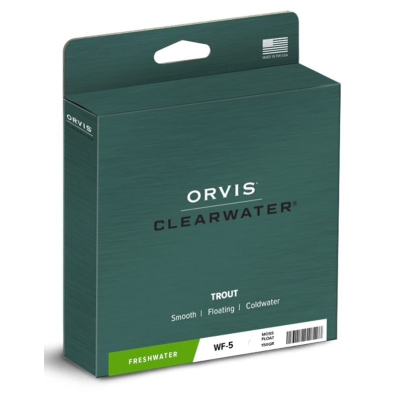 Orvis Clearwater Fly Line Moss WF3