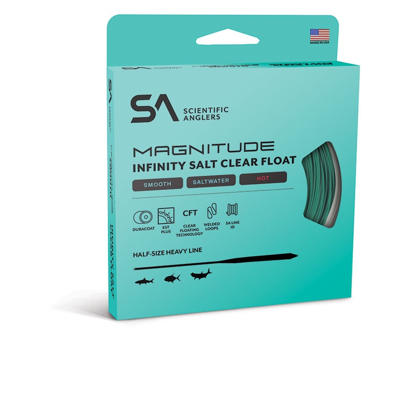 Scientific Anglers Magnitude Smooth Infinity Salt Full Clear WF7F