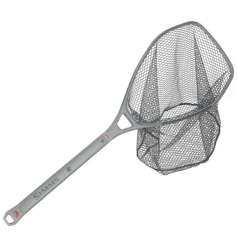 Simms Daymaker Boat Net – Short Handle Pewter