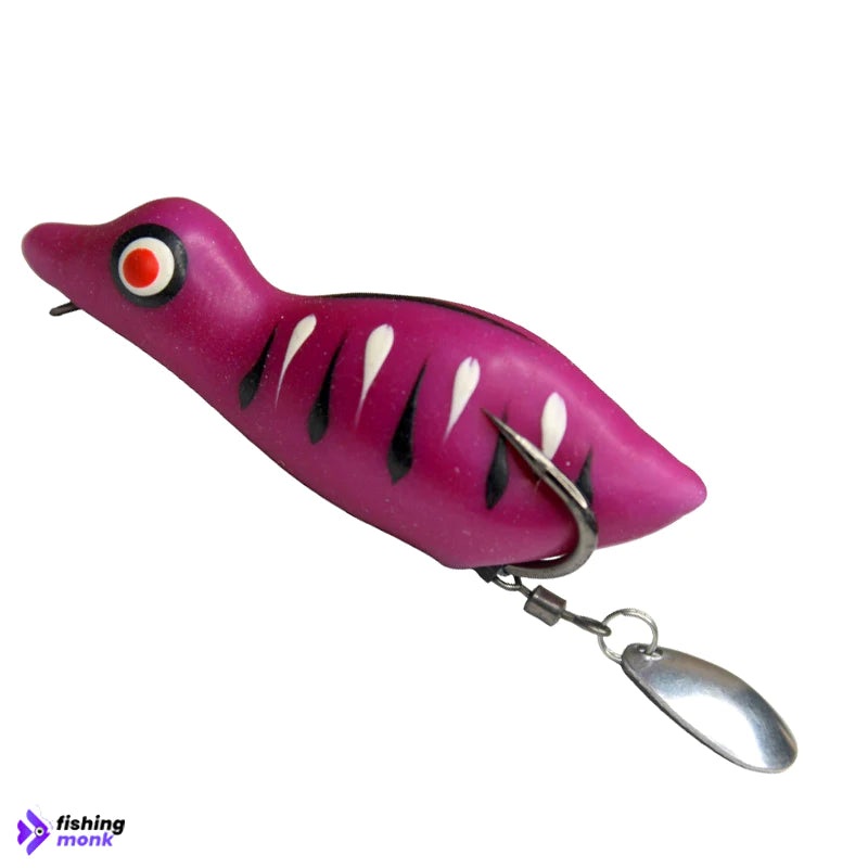 Bravvo Kumbang Hand Made Soft Frog Lure | 8cm |6-7g Lime Green