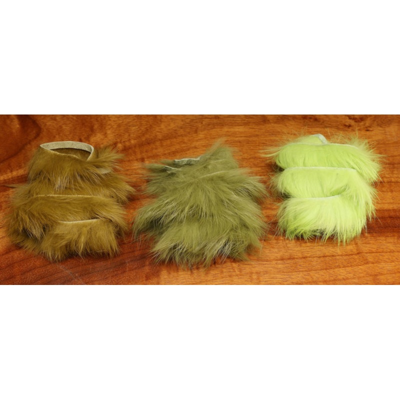 Hareline Rabbit Strips White