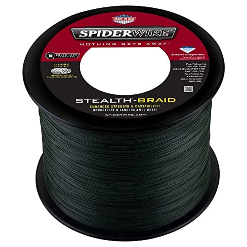 Spiderwire SDB80G-3000 Durabraid 80LB 3000 Yards Moss Green