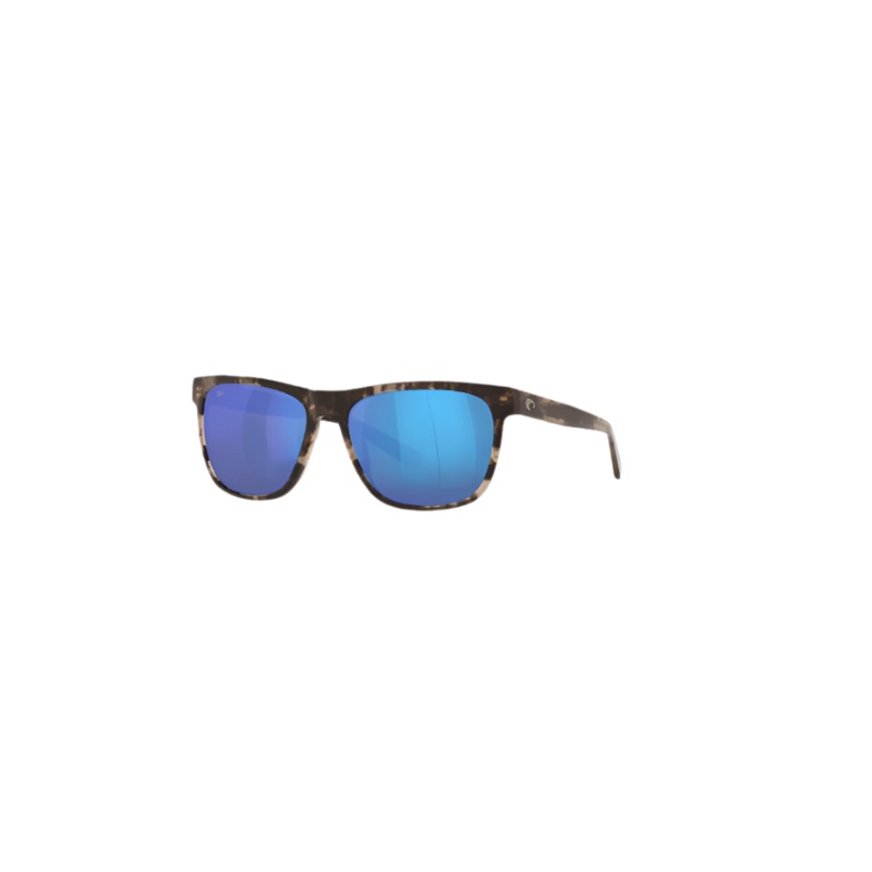 COSTA APALACH POLARIZED SUNGLASSES SHINY TORTOISE BLUE MIRROR GLASS (580G)