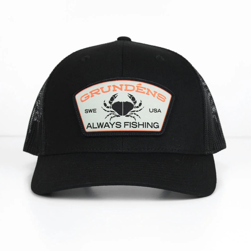 Grundens – Always Fishing Trucker Hat Black – O/S