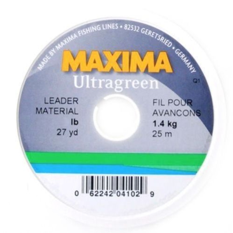 Maxima Ultragreen Fly Fishing Leader/Tippet Material 6x 2lb