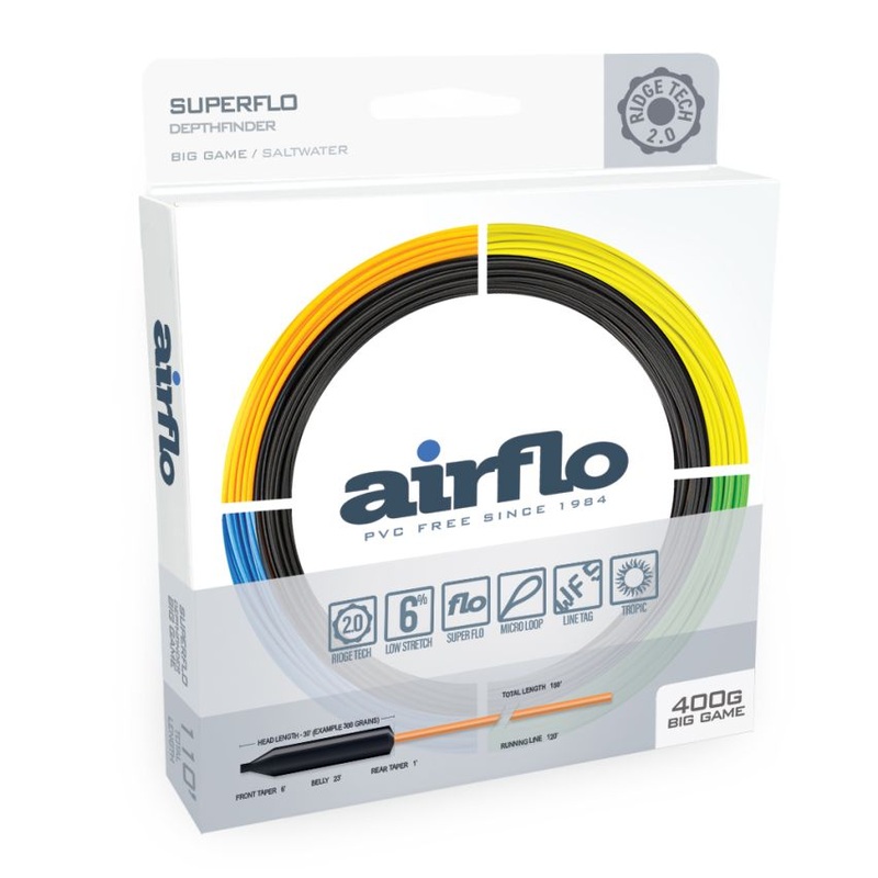 Airflo Ridge 2.0 Depthfinder Big Game Fast Sinking Fly Line 300 grain